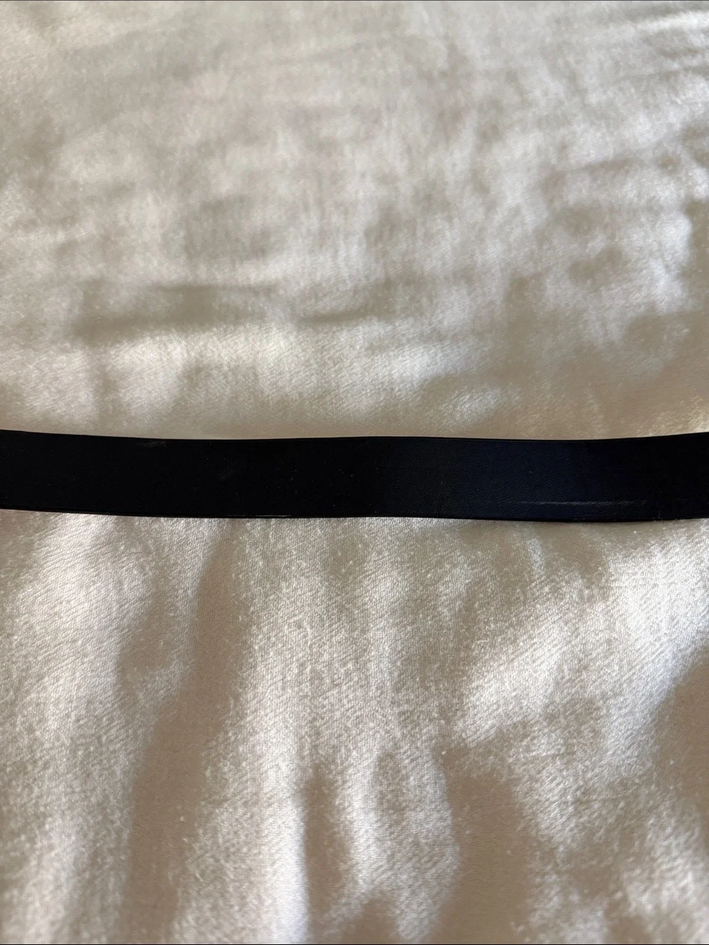 Little Boys Black Belt with Matte Metal Buckle